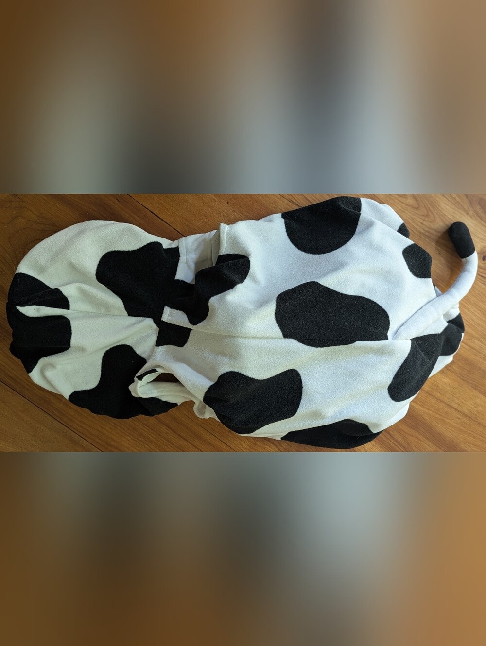 ๐๐๐ฎ๐ปCarter's Cow Soft Plush Costume - Black & White 12mo - Picture 4 of 8